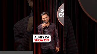 Aunty Ka Show Off  Crowd Work Stand Up Comedy By Vikas Kush Sharma shorts standupcomedy [upl. by Elicia]