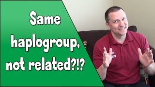 Why two men with the same haplogroup arent related  Genetic Genealogy [upl. by Haimaj]