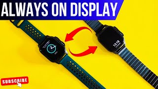 How to enable AOD Always on display on Fireboltt Snapp 4G smartwatch  Always display Snapp 4G [upl. by Kimura]