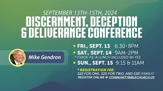 Discernment Deception amp Deliverance Conference 2024  Sessions 3 4 amp 5  Mike Gendron [upl. by Catina]