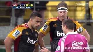 Liam Messam punches TJ Perenara in the face [upl. by Yeslehc]