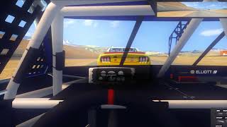 NR2003 Elliot vs Logano AI Battle Stock Infineon 2003 [upl. by Peckham808]