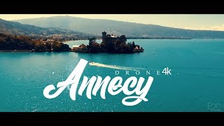 Annecy vue den haut  4K  Lac dAnnecy [upl. by Semaj]