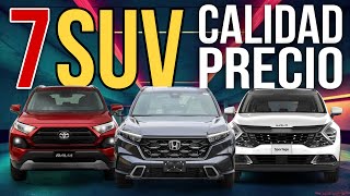 ✅ MEJORES SUV S para 2024  2025  CALIDAD PRECIO [upl. by Des]