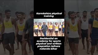 Karmkshetra physical training airforce agniveer navy militaryexercise [upl. by Enilarac]