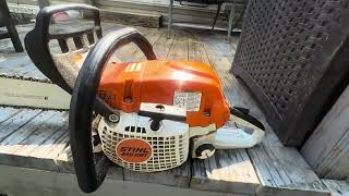 stihl ms291 farm boss chainsaw [upl. by Ronen]