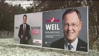 Niedersachsen Herausforderer Weil quotgespannt wie ein Flitzebogenquot [upl. by Rufe]