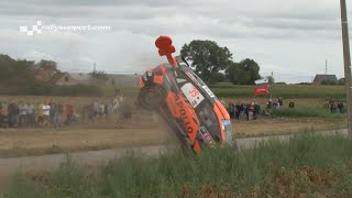 Crash Linnamäe  SS8 WRC Ypres Rally Belgium 2022 [upl. by Dnalyk373]