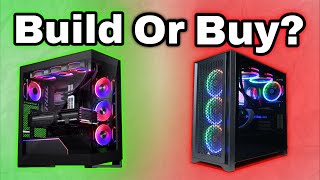 Prebuilt vs Custom Build in 2024 [upl. by Uile]