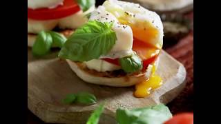 Open Faced Caprese Breakfast Sandwiches [upl. by Geneva]