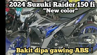 2024 Suzuki Raider150fi🔥New color and Price！Raider 150fi！ [upl. by Aerdnua]