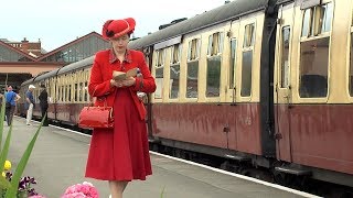 Oh What a Lovely War Weekend  The Severn Valley Railway 1940s Weekends 2019 [upl. by Assirk]