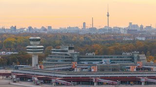 Luftaufnahmen von Berlin TXL im Herbst [upl. by Sager232]