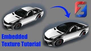 How to Embed Textures ZModeler 3 Tutorials [upl. by Etteve58]