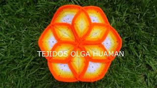 Cuadros tejidos a crochet o gancho para colchas y cojines [upl. by Horace688]