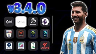 eFootball 2024 Ultimate Patch  V340  New Mod To Unlock All Teams Kits And Get A New Scoreboard [upl. by Hinkle757]