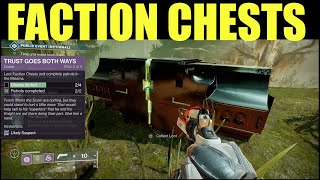 loot faction chests and complete patrols in the Miasma  Destiny 2 faction chest location [upl. by Rowe85]