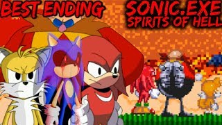 THE EPIC FINALE  SONICEXE THE SPIRITS OF HELL Best Ending  Everyone Survives [upl. by Anytsirhc]