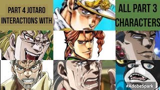 Part 4 Jotaro Interactions with Every Character in Part 3 Jojos Bizarre Adventure Eyes of Heaven [upl. by Ab762]