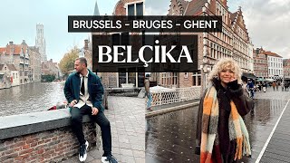 Belçika Turu  Brüksel Brugge Gent [upl. by Roux562]