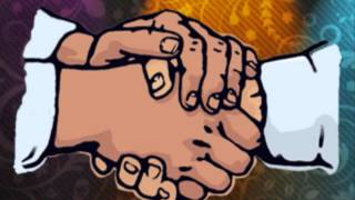 Two handed handshake [upl. by Stockton]