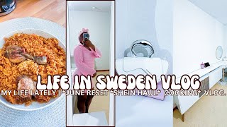 Life in Sweden 🇸🇪 Lately  June Reset🌸  Cooking  Shein Haul VLOG [upl. by Melton]