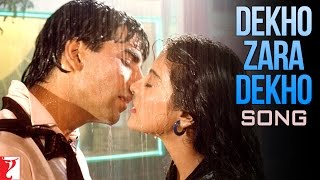 Dekho Zara Dekho Song  Yeh Dillagi  Akshay Kumar Kajol  Lata Mangeshkar  Kumar Sanu  Sameer [upl. by Ytsur615]