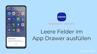 Leere Felder im App Drawer ausfüllen  Samsung Android 14  One UI 6 [upl. by Rebecka537]