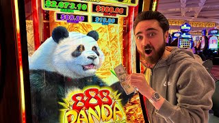 I Got One of My BIGGEST WINS on this 888 Panda Slot MUST WATCH [upl. by Edahs]