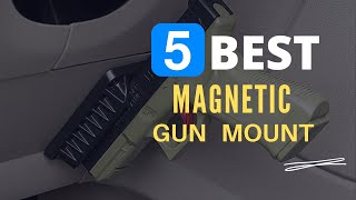 ⭕ Top 5 Best Magnetic Gun Mount for Car 2024 Review and Guide [upl. by Laenahtan]