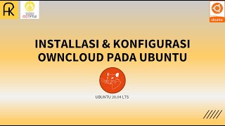 Cara install dan konfigurasi OWNCLOUD pada Ubuntu 2004 LTS [upl. by Kirst]