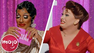 Top 10 Times RuPauls Drag Race Queens Broke on Snatch Game [upl. by Eisso]