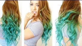 How to Turquoise Ombre Tutorial [upl. by Karalee]