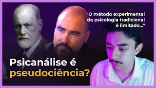 PSICÓLOGO E PSICANALISTA DEBATEM  Análise lógica [upl. by Waterman]