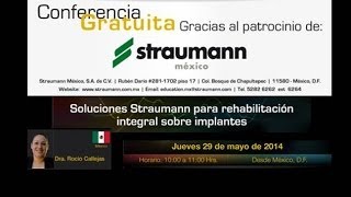 213 Soluciones Straumann para rehabilitación integral sobre implantes [upl. by Ahsinid]