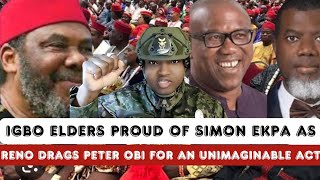 SIMON EKPA WINNING AS IGBO ELDERS SHOWS SUPPORT RENO LEAVE PETER OBI ALONE😔 [upl. by Dilaw]