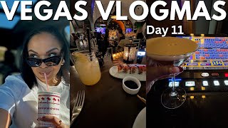 Las Vegas Vlog  Day 11  12 Days of Vlogmas  SHOPPING AND COCKTAILS [upl. by Idnim]