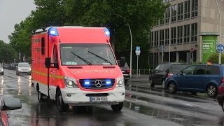 Rettungswagen  Berufsfeuerwehr Bonn [upl. by Mattheus]