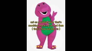 Evil Barney Theme song Backwards [upl. by Phillipe]