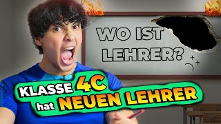 Die KLASSE 4C bekommt einen NEUEN LEHRER 😳😂  Schule mit 4C  Mohi07 [upl. by Reddy578]