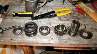 Lambretta TV175 S3 Engine Disassembly Part 1 [upl. by Acissev]