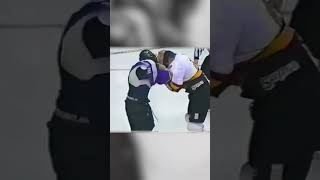 quotDOWN GOES VANDENBUSSCHEquot hockeyhighlights hockeyfights hockey fridayfights [upl. by Levey941]