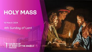 Holy Catholic Mass  4th Sunday of Lent  10 March 2024 [upl. by Dermot208]