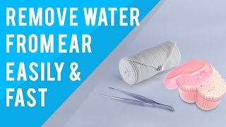 Remove water from ear  Remove water from ear drum  Remove water from ear after swimming [upl. by Anihc385]