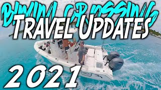 Travel Updates 10 Bimini Crossing  Florida to Bahamas by Boat  Miami Ft Lauderdale Seahunt 27 [upl. by Arekat]