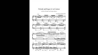 Short Prelude and Fugue 22 in G minor Book 9 [upl. by Myron297]