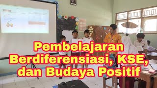 Pembelajaran Berdiferensiasi KSE dan Budaya Positif Pendampingan Individu 4 [upl. by Legra]