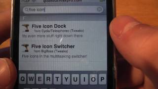 Lapplication Five icon Switcher sur votre iPod Touch ou iPhone Jailbreké [upl. by Fondea867]