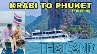 Krabi to phuket thailand trip cruise experience with ocean view budget trip thailand cruise krabi [upl. by Rossner400]