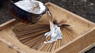 How Fast Can I Melt Aluminum Cans 2 Bags Full Into Pure Aluminum Ingots [upl. by Bayer]